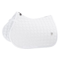 Eskadron Platinum white glitter cotton saddlepad