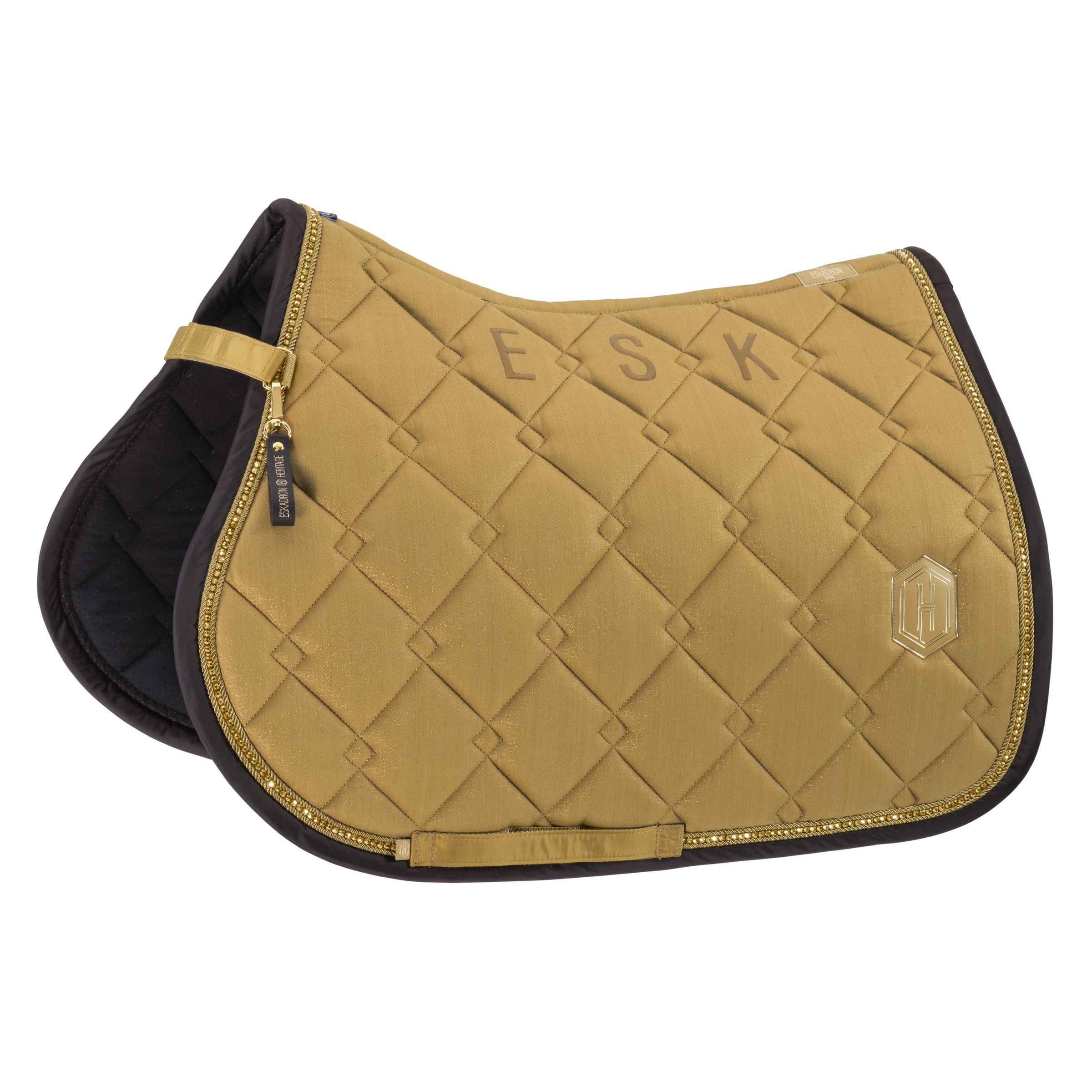 Eskadron cardamon cotton glitter crystal saddlepad
