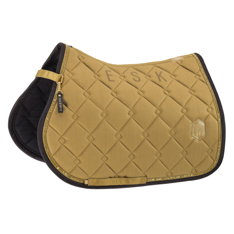 Eskadron cardamon cotton glitter crystal saddlepad
