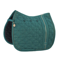 Eskadron Heritage vintage green big square glam saddlepad