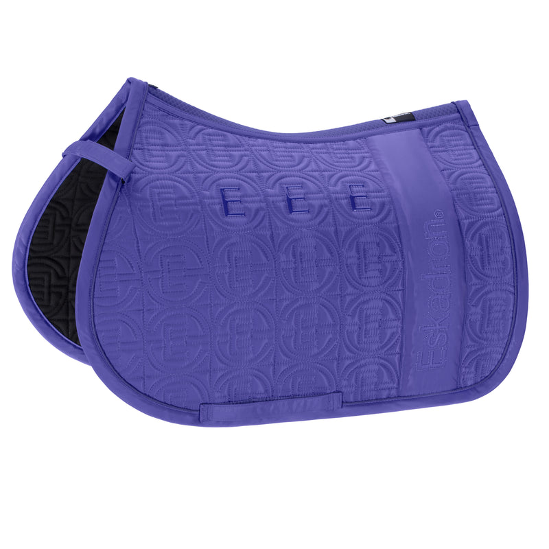 Eskadron Dynamic purple highgloss big square saddlepad