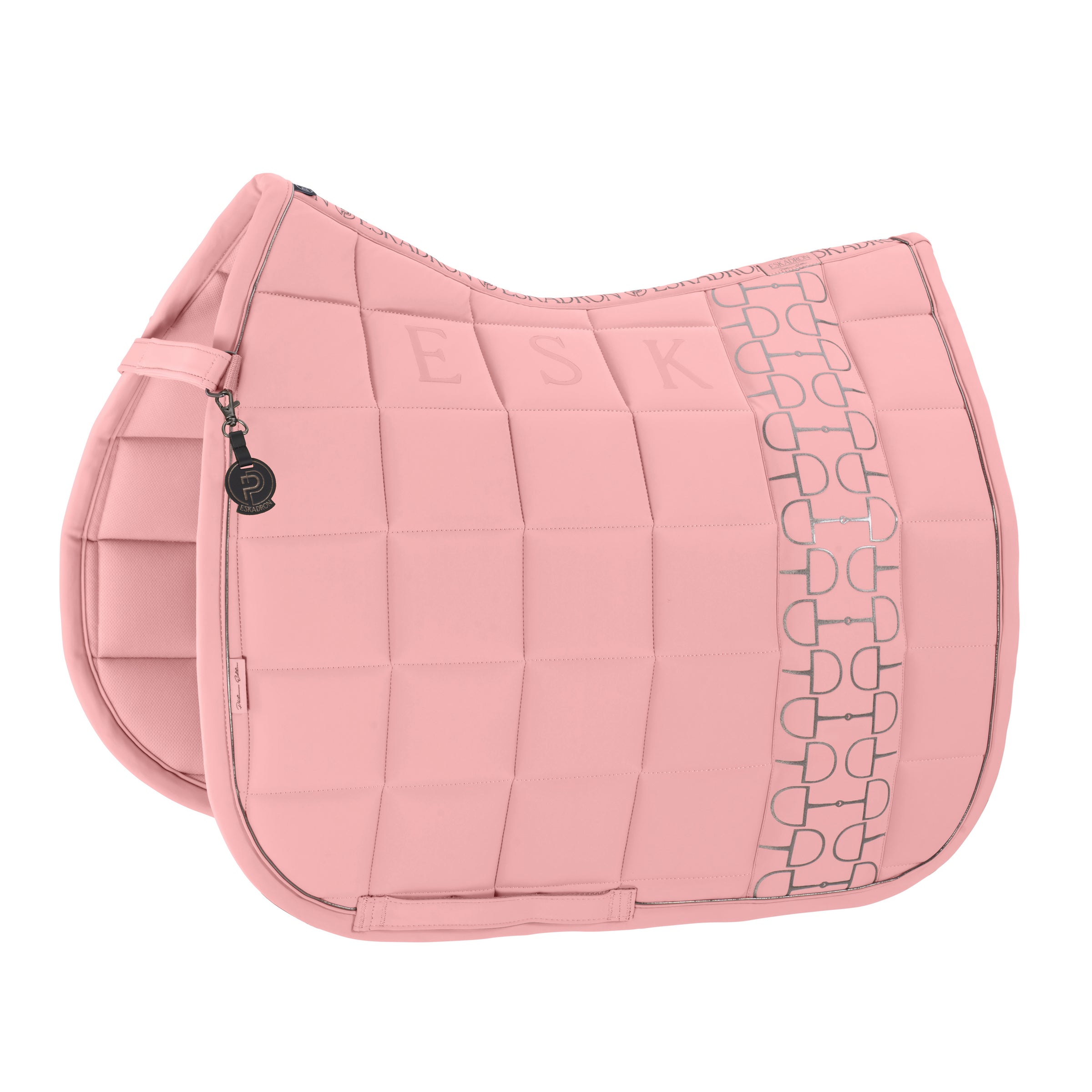 Eskadron Platinum Soft Rouge big square softshell saddlepad