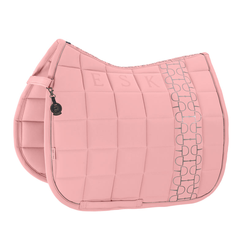Eskadron Platinum Soft Rouge big square softshell saddlepad