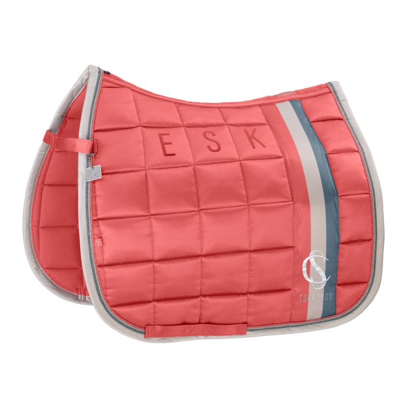 Eskadron Coral Blossom big square mattgloss saddlepad