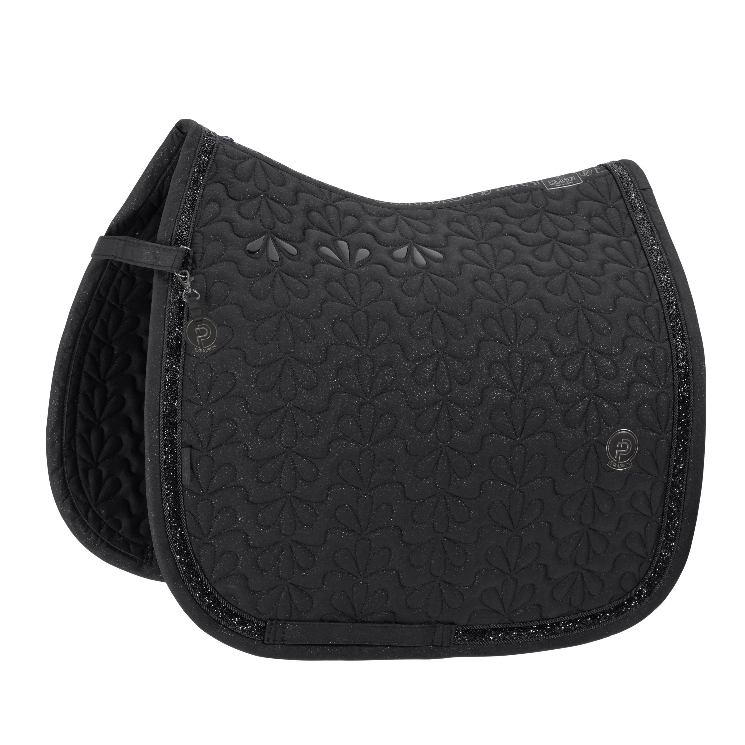 Eskadron Platinum Black Sparkle jewel saddlepad