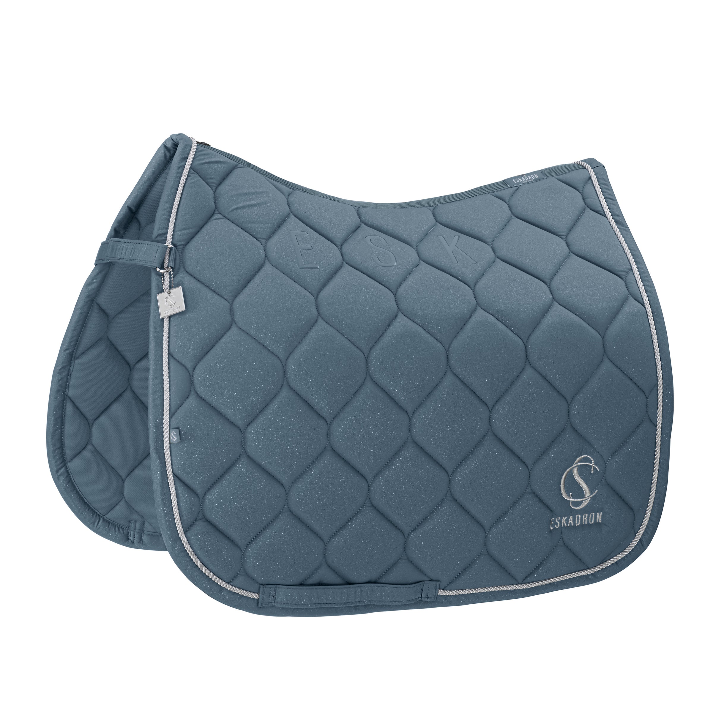 Eskadron Steel blue sparkle saddlepad