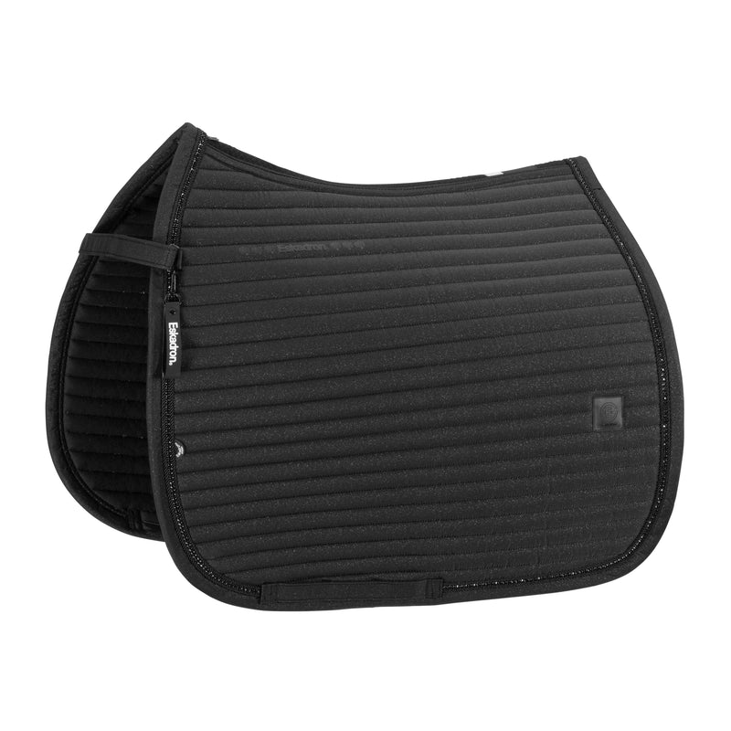 Eskadron Dynamic black sparkle crystal saddlepad