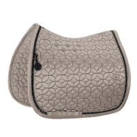 Eskadron Platinum Pale Grey mattgloss contrast jewel saddlepad