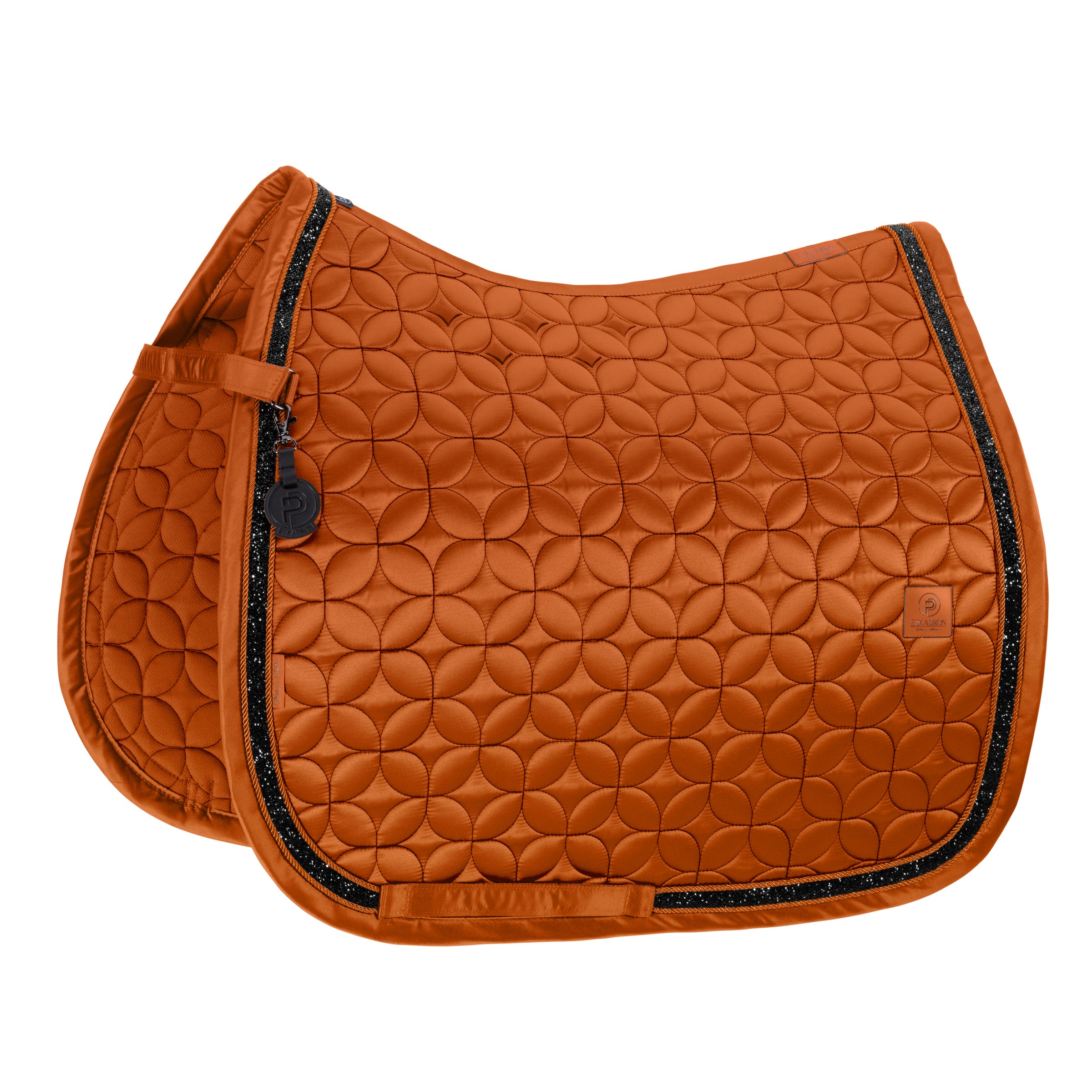 Eskadron Platinum Amber mattgloss contrast jewel saddlepad