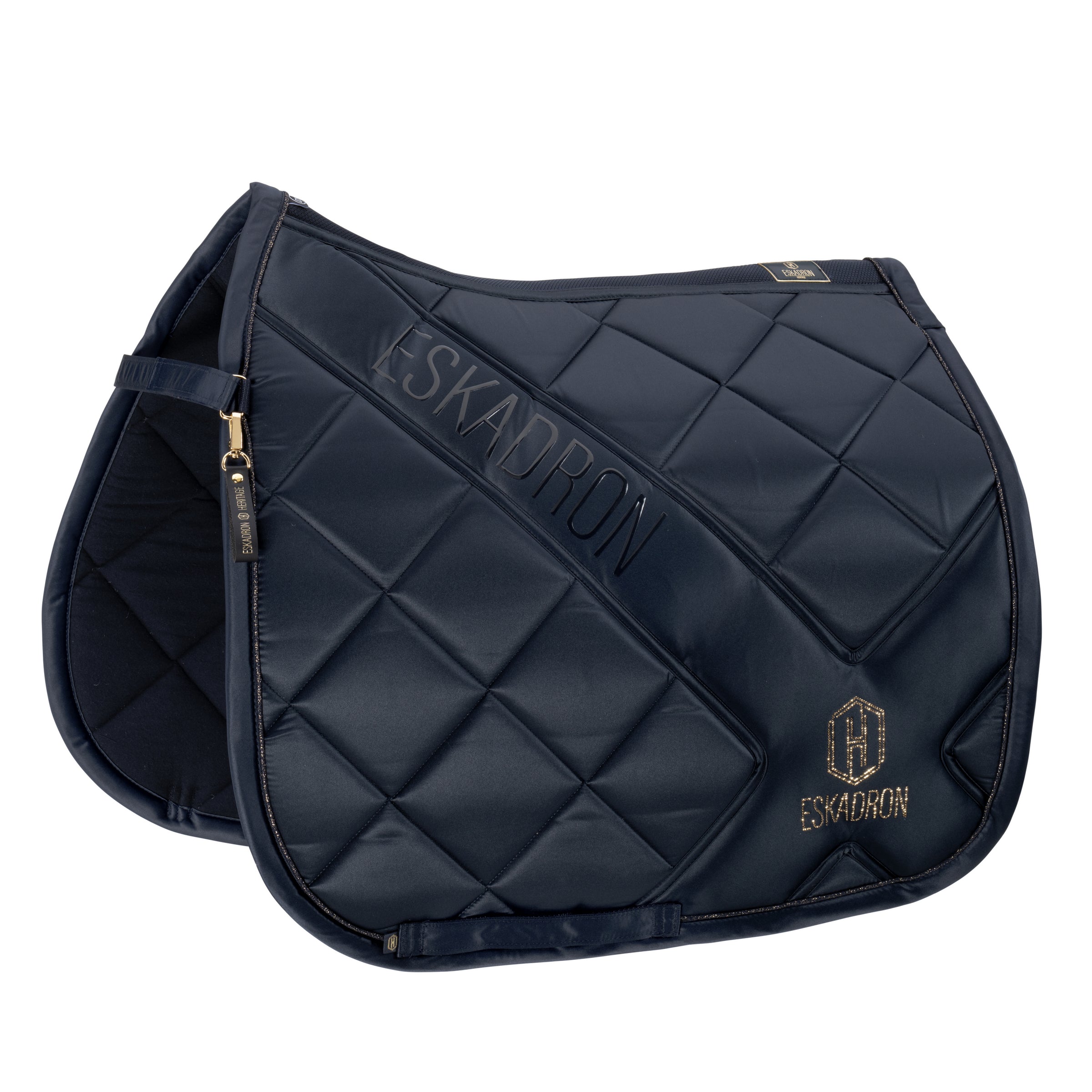 Eskadron Heritage navy bicross matt gloss saddlepad