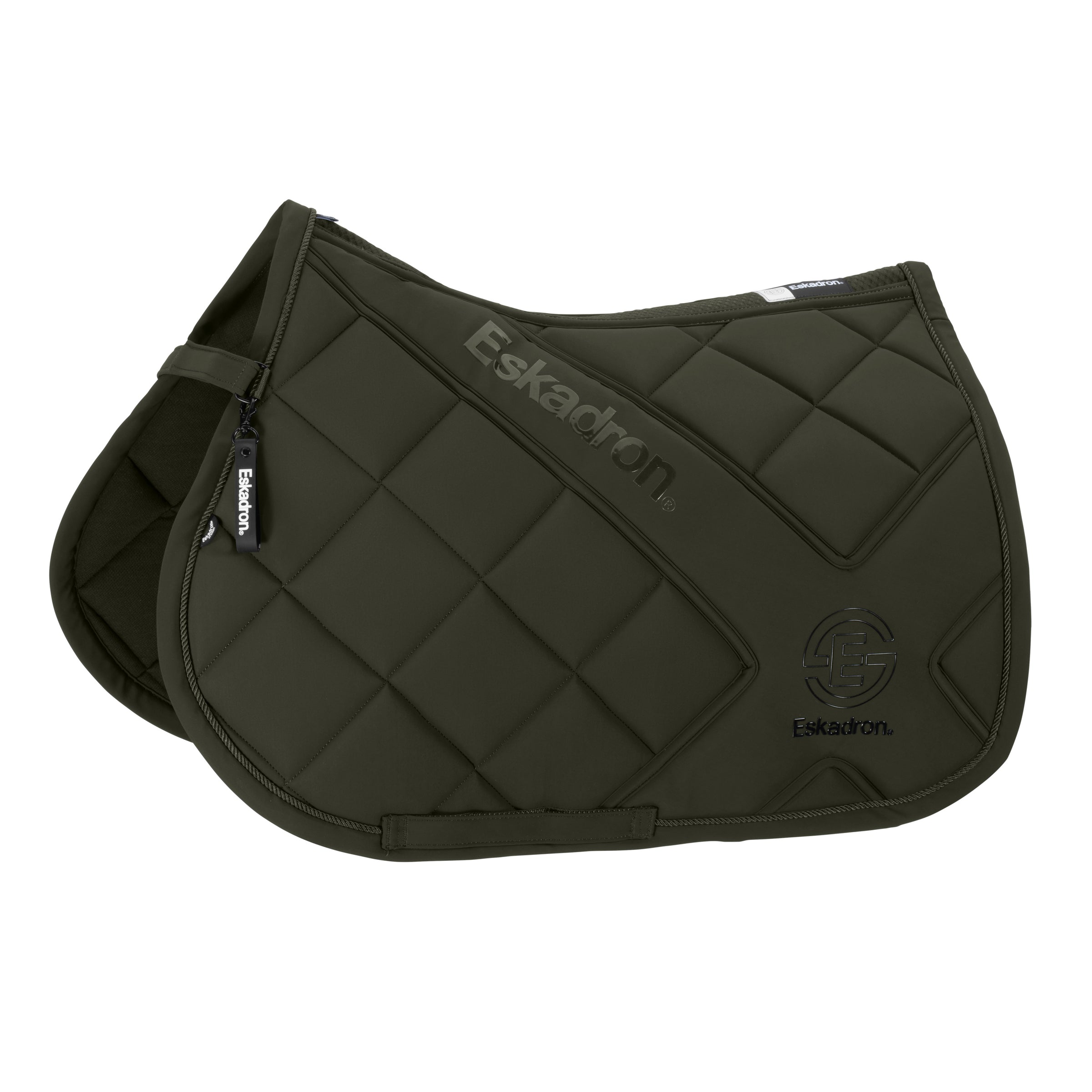 Eskadron Dynamic deep green softshell bicross saddlepad
