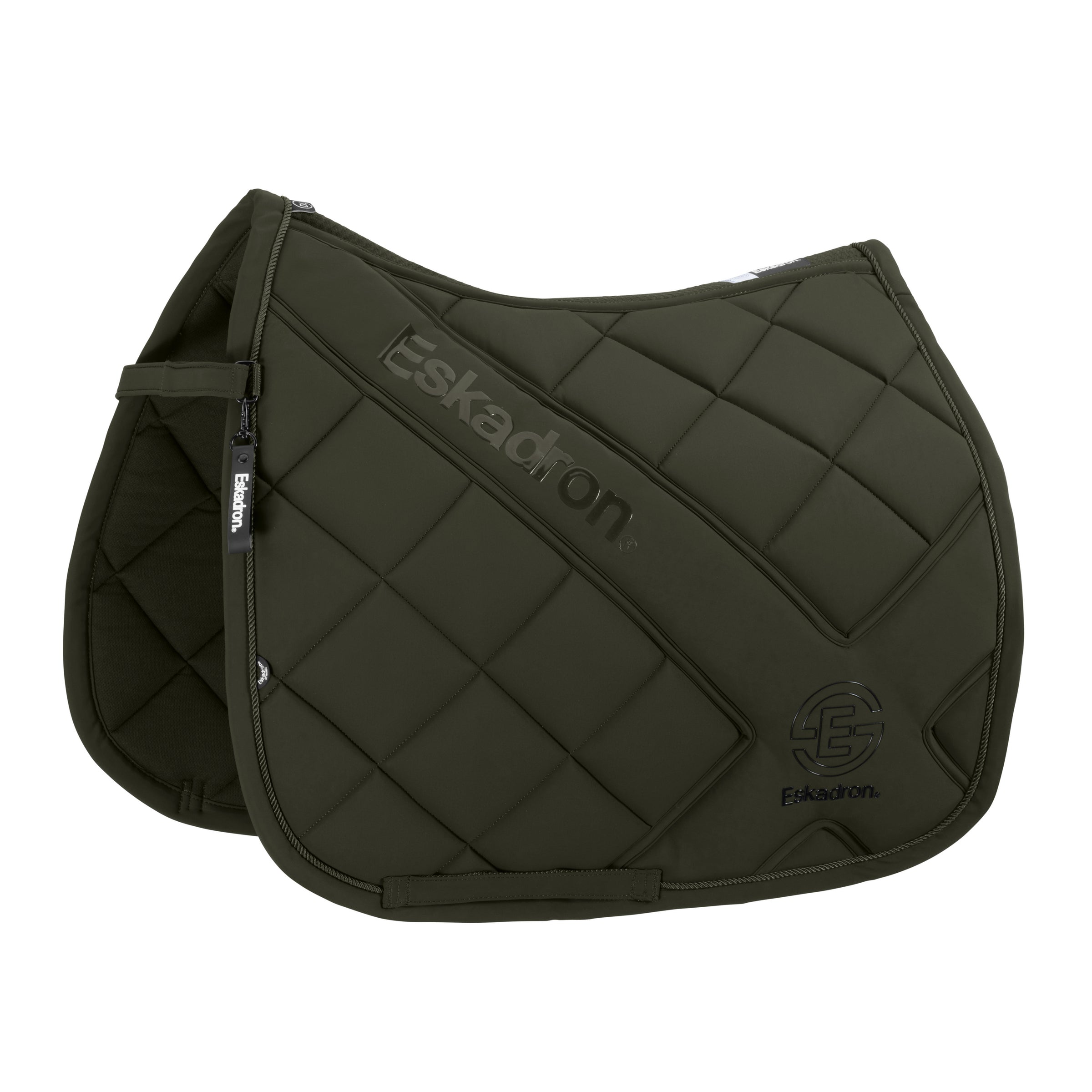 Eskadron Dynamic deep green softshell bicross saddlepad
