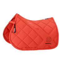 Eskadron Dynamic Poppy red softshell bicross saddlepad