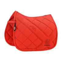 Eskadron Dynamic Poppy red softshell bicross saddlepad