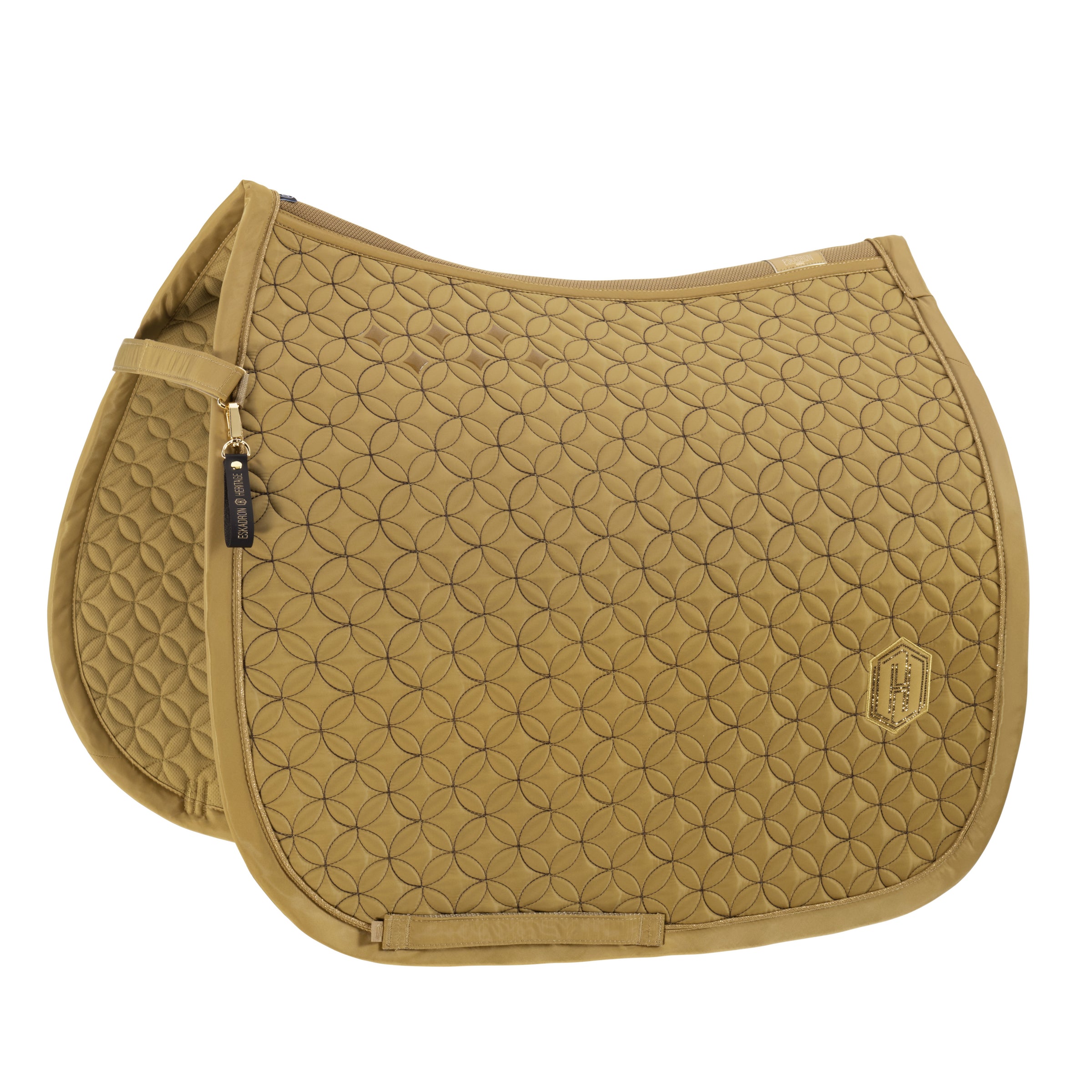 Eskadron Heritage cardamon highgloss contrast saddlepad