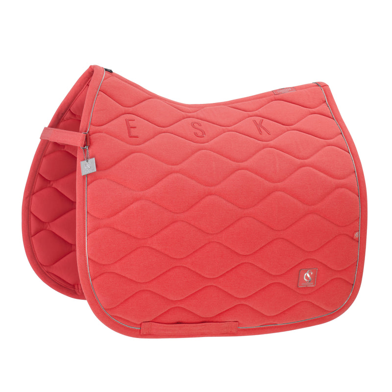 Eskadron Coral blossom Denim saddlepad