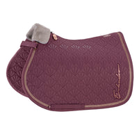 Eskadron Heritage Cassis sparkle Peacock  Jump saddlepad