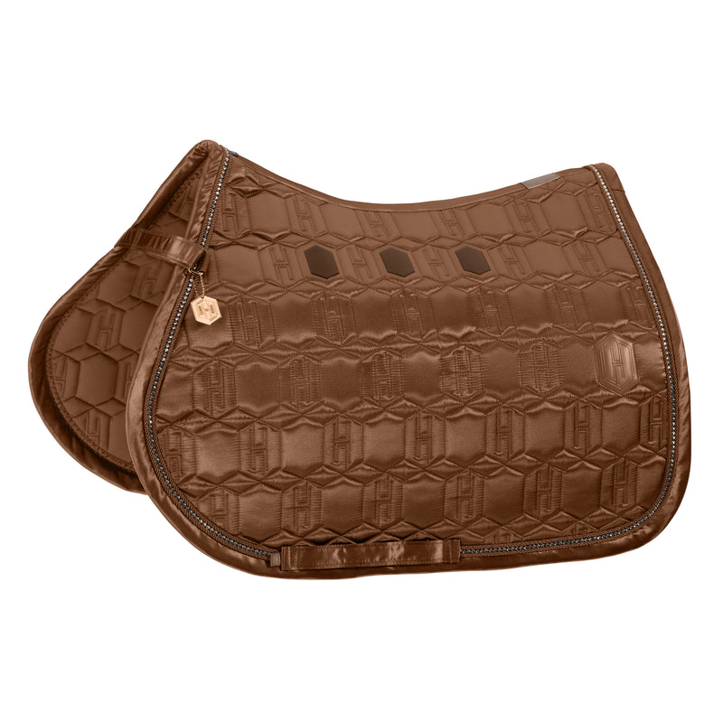 Eskadron Heritage Almond satin crystal saddlepad