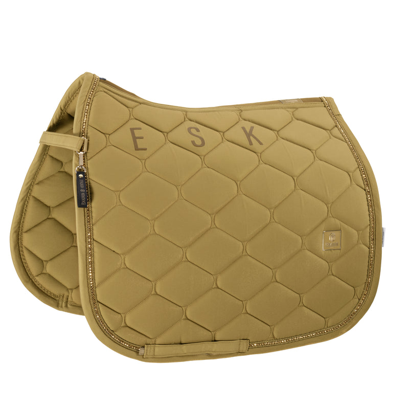 Eskadron Heritage cardamon glam crystal saddlepad