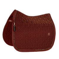Eskadron Heritage Merlot Glam Crystal Saddlepad