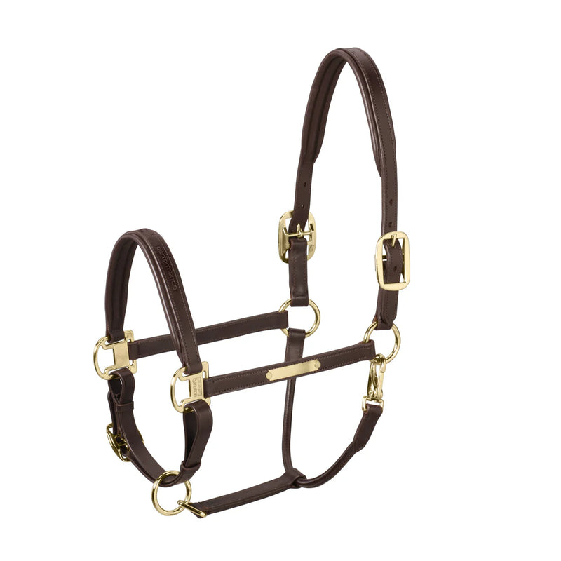 Eskadron Elegance leather headcollar in brown