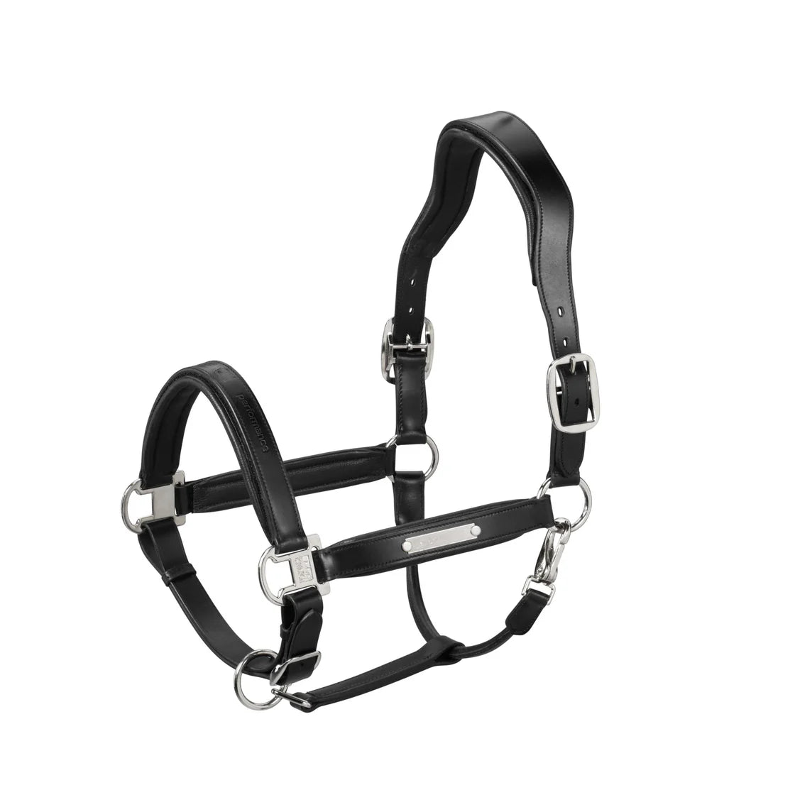 Eskadron Stallion leather headcollar in black