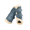 Eskadron Steel Blue mesh faux fur brushing boots