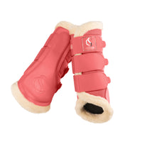 Eskadron Coral Blossom mesh faux fur brushing boots