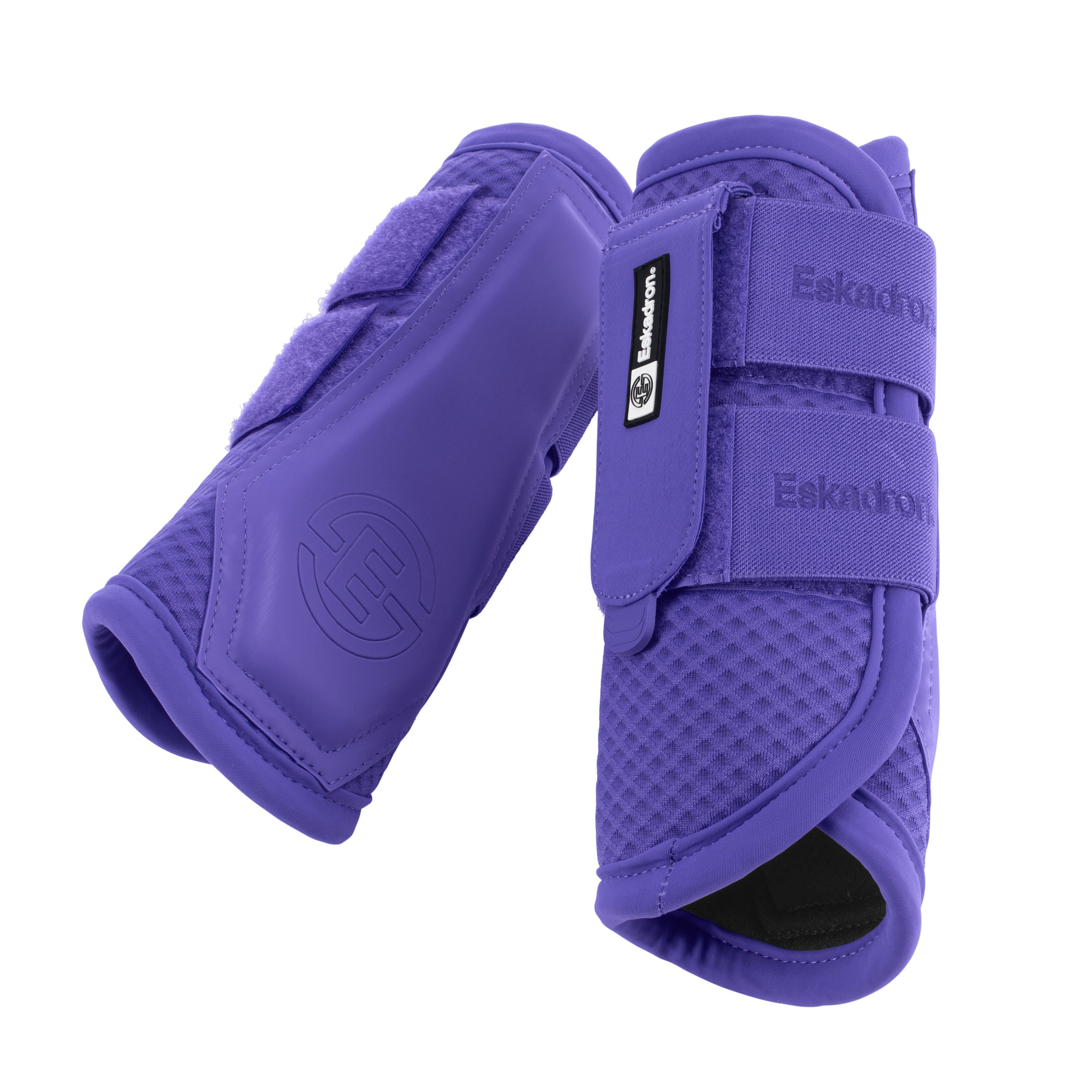 Eskadron dynamic purple mesh brushing boots