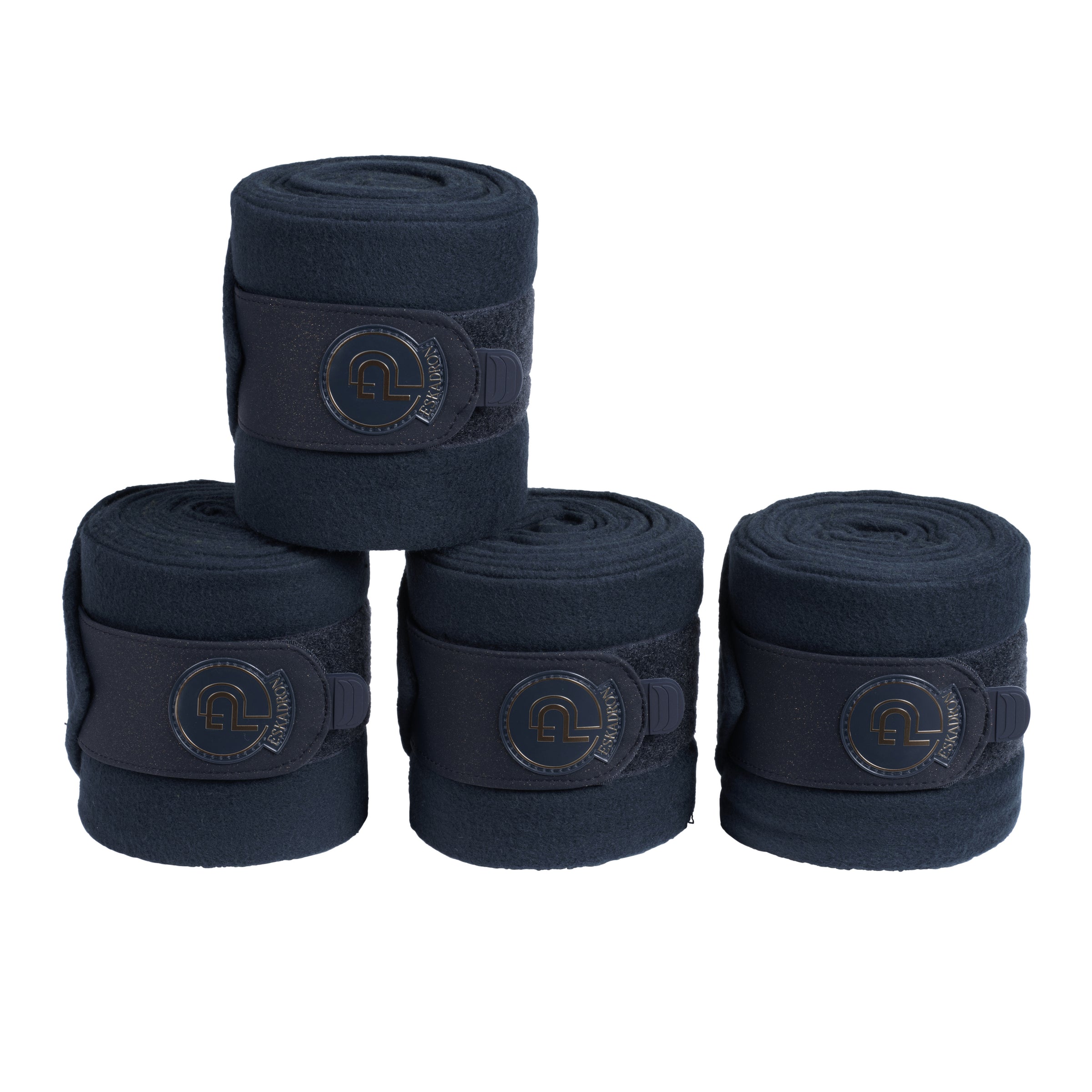 Eskadron Platinum Atlantic blue fleece bandages