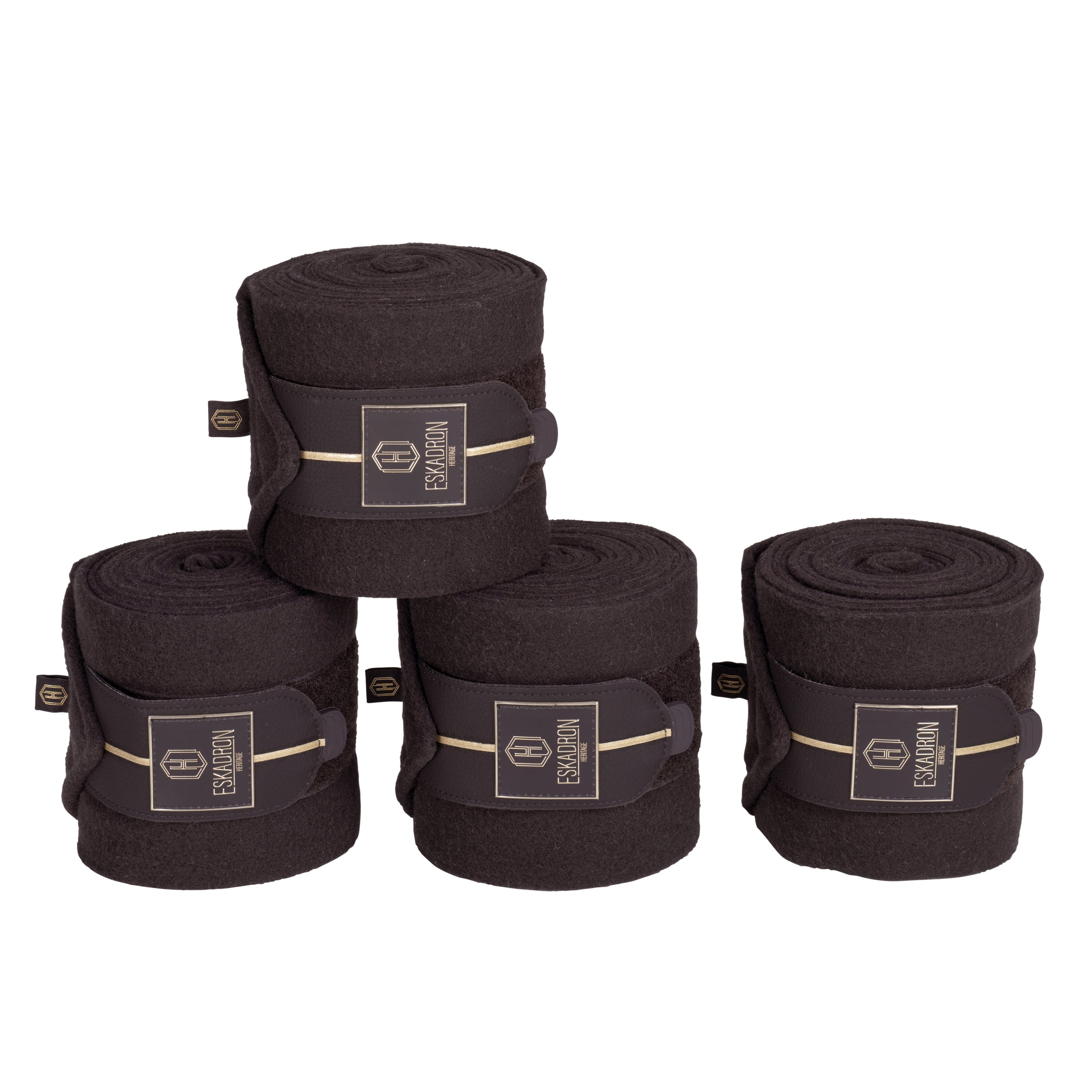 Eskadron heritage black truffle fleece bandages