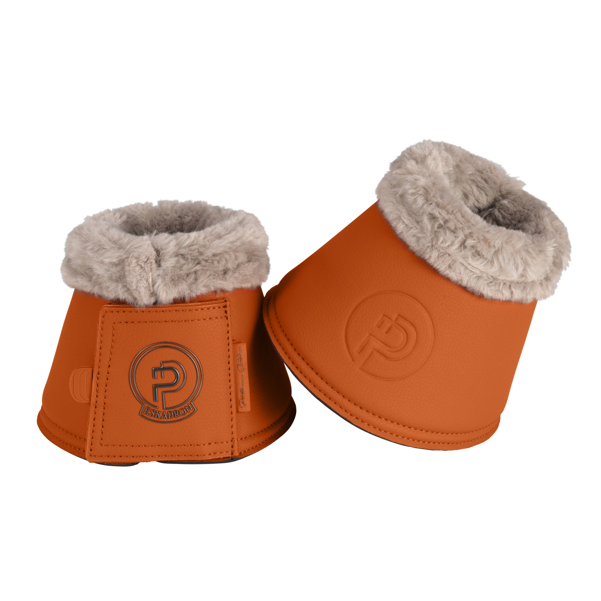 Eskadron Platinum Amber faux leather faux fur overreach boots