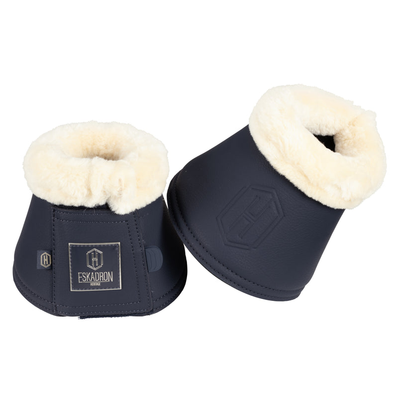 Eskadron Heritage navy faux leather faux fur overreach boots