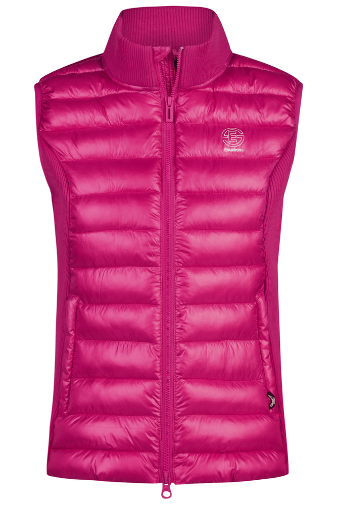 Eskadron Dynamic hybrid gilet in Lipstick