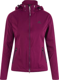 Eurostar Phoebe softshell jacket in dark purple