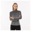 BR Farah velvet rib pullover in Quiet shade