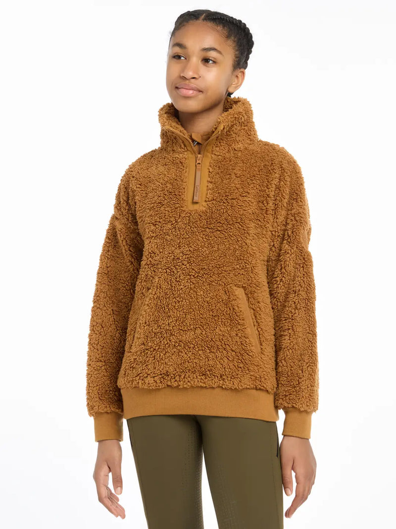 Le Mieux Tia young rider Teddy fleece ginger