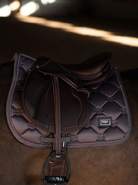 Equestrian Stockholm Dark violet Jump saddlepad