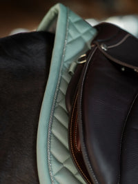 Equestrian Stockholm modern mint Jump saddlepad