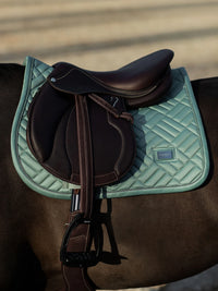 Equestrian Stockholm modern mint Jump saddlepad