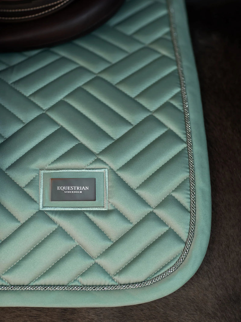 Equestrian Stockholm modern mint Jump saddlepad