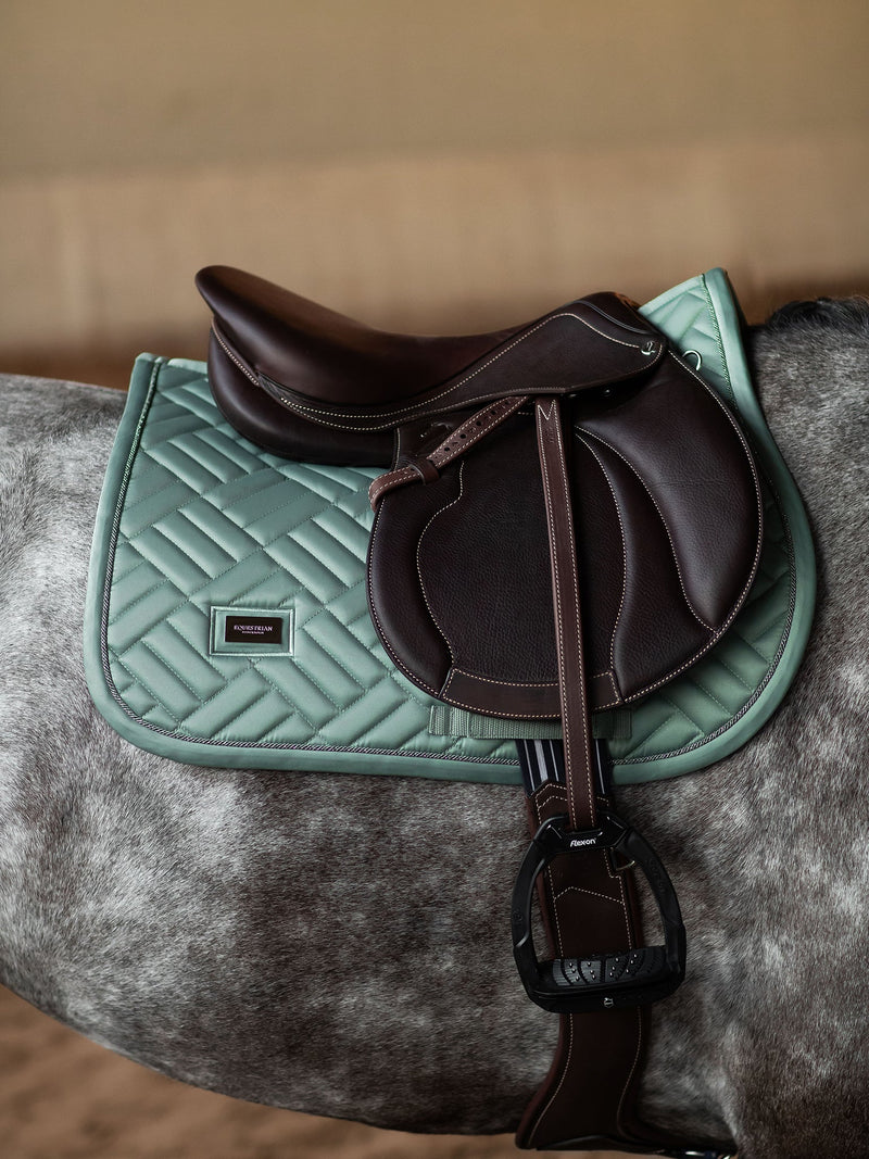 Equestrian Stockholm modern mint Jump saddlepad