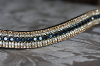Equiture Montana, clear and light colorado megabling curve browband