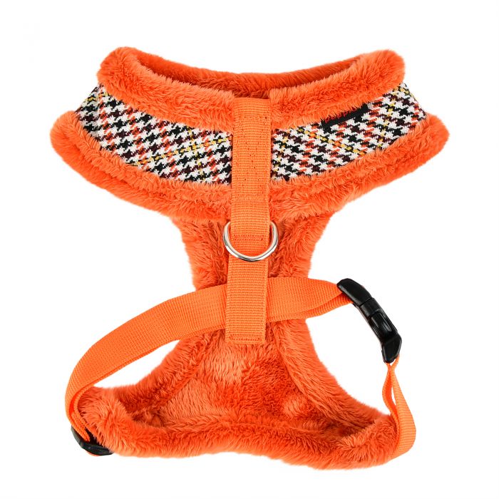 Puppia Luxury Auden Orange tweed harness