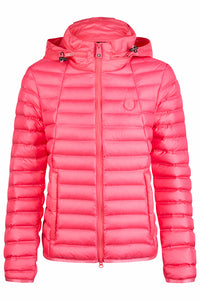 Pikeur Athleisure quilted jacket in raspberry pink