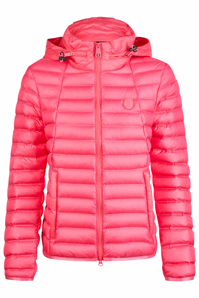 Pikeur Athleisure quilted jacket in raspberry pink