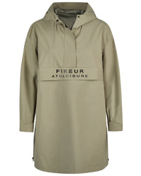 Pikeur Athleisure ladies poncho coat in moss green