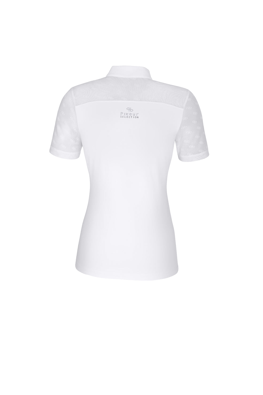 Pikeur white zip show shirt