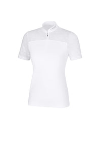 Pikeur white zip show shirt