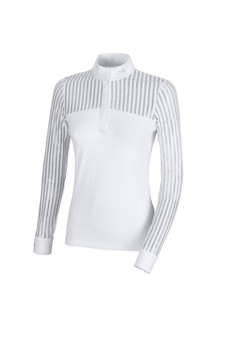 Pikeur Selection ladies blouse in white